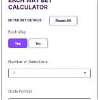 each way bet calculator betfred